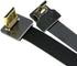 Cablecc 90 Degree Down Angled FPV Micro HDMI Male to Mini HDMI FPC Flat Cable 20cm for GOPRO Multicopter Aerial Photography Cablecc...