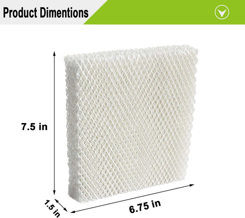 Lemige 4 Pack Humidifier Wicking HFT600 Filters T Compatible with Honeywell Tower Humidifier HEV615 HEV620, Compare to part HFT600T HFT600PDQ