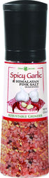 Dean Jacobs Jumbo Grinder Spicy Garlic and Himalayan Pink Salt Seasoning, 12 Ounce...