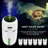 Mini USB Car Humidifier, 200ml Ultrasonic Cool Mist Humidifier with 7 Colors Light Changing, Adjustable Mist Mode,Auto Shut-Off, Super Quiet Opera...