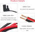 10 AWG 2FT SAE to O Ring Connecters Extension Cord Cable Connector Compatible with Battery Charger/Maintainer...