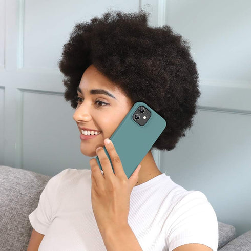 Miracase Compatible with iPhone 12 Case and iPhone 12 Pro Case, Liquid Silicone Gel Rubber Full Body Protection Shockproof Drop Protection Phone C...