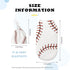 Sport Baseball Lace Pattern Baby Newborn Swaddle Blanket with Beanie Hat Set, 100% Cotton Receiving Blankets Sleep Sack for Boy & Girl Newborn Sho...