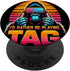 I'd Rather Be Playing Tag Ape Monkey Tag Primate VR Game PopSockets Standard PopGrip......