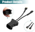 uxcell 2pcs Car Horn Adapter Wiring Harness Pigtail Socket for Ford Mondeo Focus Fiesta Cruze...