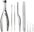 Earwax Removal Kit 5 Pcs, Ear Wax Cleaning Tool Set, Ear Pick with LED Light USB Charging, Stainless Steel Ear Curette, Earwax Tweezer, Ear Canal ...