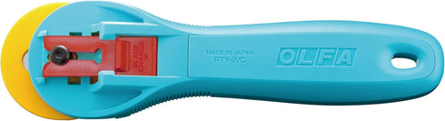 OLFA 45mm Quick-Change Rotary Cutter (RTY-2/C) - Rotary Fabric Cutter w/ Blade Cover for Crafts, Sewing, Quilting, Replacement Blade: OLFA RB45-1 ...