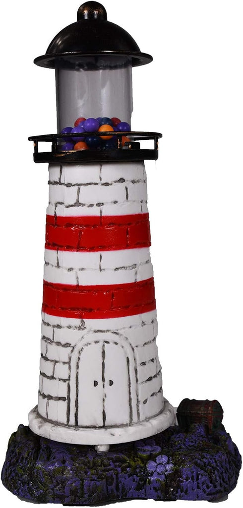 Penn-Plax Deco-Replicas Aerating Lighthouse Ornament - for Freshwater and Saltwater Aquariums...