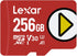 Lexar 256GB PLAY microSDXC Memory Card, UHS-I, C10, U3, V30, A1, Full-HD & 4K Video, Up To 160/100 MB/s, Expanded Storage for Nintendo-Switch, Gam...