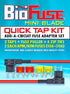 12 AWG Mini APM ATM Quick TAP KIT: 2 Add-A-Circuit Car Fuse Tap Adapters, 2 Each (10A 20A) Blade Fuses, 4 Zip Ties + Fuse Puller...