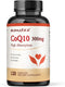 CoQ10 300mg - 120 Capsules - High Absorption - Non-GMO - Gluten-Free - Coenzyme Q10 - CoQ10 Capsules...