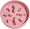 Ceramic Slow Feeder Dog Bowls Small Breed, 0.5 Cups Dog Food Dish for Fast Eaters, Puzzle Bowl for Small Dogs and Cats, 5.5 Inch-Pink...