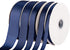 7/8" X 100 Yards Double Faced Satin Ribbon Navy Polyester Ribbon for Gift Wrapping Wedding Decoration Floral Arrangement Crafts...