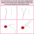 INFUNLY 4 Sets Christmas Embroidery Kits Cross Stitch Kits for Beginners with Instructions Embroidery Starter Kit for Adults 11.8x11.8in Elks Embr...