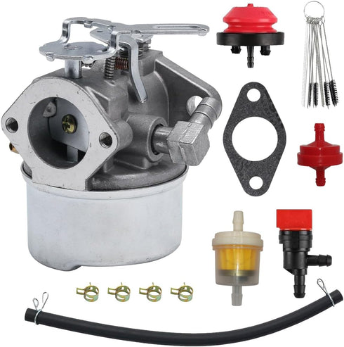640084B Carburetor Snow Blower Carb Fit for Tecumseh 5HP MTD 632107A 632107 640084 640084A Toro 521 Snow Blower HSSK40 HSSK50 HS50 LH195SA for 640...