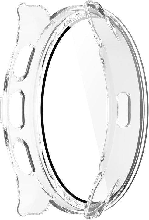 Screen Protector Case Compatible with Garmin Venu 3S Smart Watch Screen Protector for Garmin Venu 3S PC+Tempered Glass Full Coverage Bumper (Clear...