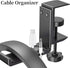 Aluminum Headphone Stand Hanger Foldable with Cable Organizer Headset Holder, Non-Slip Desk Hook Space Save Universal Headphone Mount...