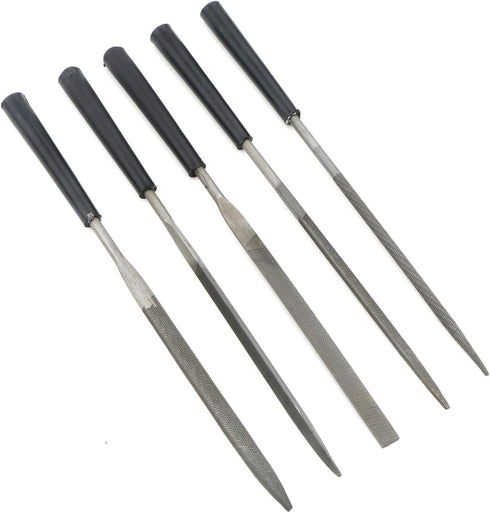 5Pcs Set 3x140mm Needle Files Set DIY Wood Rasp Files Grinding Hand File Tools for Jewelry Metal Glass Wood Carving...