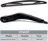 Replacement for Buick Enclave 2008-2013 Windshield Wiper Arm & Blade, Rear Window Wiper Arm Blades Set, Factory OE Replacement for 15280813, 25820...