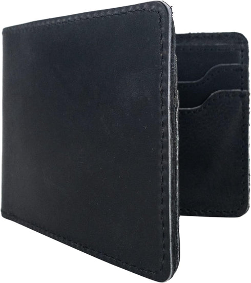 Hide & Drink, Classic Wallet, Storage Case for Identification, Multiple Card Slots, Bifold Wallet, Travel Accessory, Full Grain Leather, Handmade,...