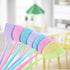 Fly Swatter, 4 Pack Strong Plastic Fly Swat Set Heavy Duty with Long Flexible Handle Multi Pack Assorted Colors...