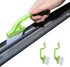 2pcs Hand-held Groove Gap Cleaning Tools Door Window Track Kitchen Cleaning Brushes(Green)...