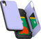 GOOSPERY iPhone XR Wallet Case with Card Holder, Protective Dual Layer Bumper Phone Case - Lilac Purple...