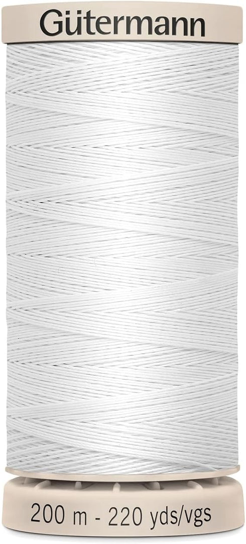 Gutermann Quilting Thread 220 Yards-White (738220-5709)...