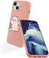 JOYLAND Dinosaur Couple Phone Case for iPhone 13,Pink Liquid Silicone Couple Phone Case Luxury Girly Case,Funny Soft Gel Rubber Full-Body Protecti...