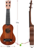 Raimy 17in Kids Ukulele Guitar - 4 Strings Mini Guitar Children Musical Instruments Educational Toys with Picks for Toddler Kids Boys Girls Beginn...
