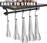TOPULORS Stainless Steel Tongs Set (7/9/11 Inch) - Heavy Duty Kitchen & BBQ Tongs for Cooking, Grilling, Frying, Baking, Salad, Buffet - Dishwashe...