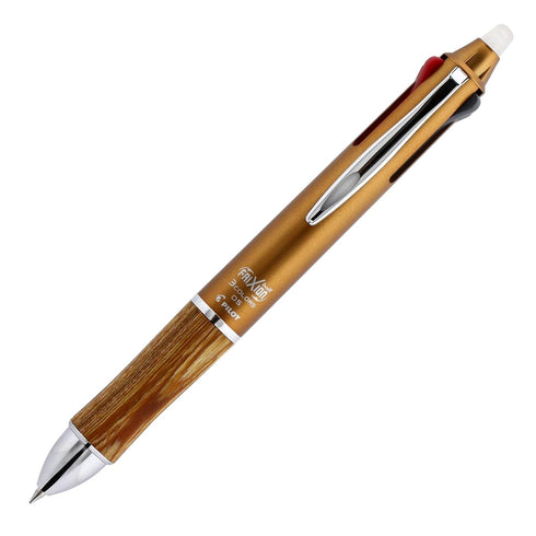 PILOT LKFB-2SEF-BN Erasable 3 Color Ballpoint Pen Frixion Ball 3 Wood 0.5 Brown...