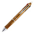 PILOT LKFB-2SEF-BN Erasable 3 Color Ballpoint Pen Frixion Ball 3 Wood 0.5 Brown...