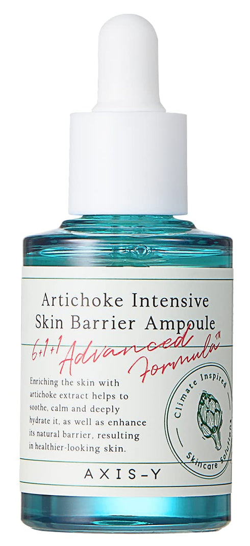 AXIS-Y Artichoke Intensive Skin Barrier Ampoule 30 ml / 1.01 fl. oz | Soothing Skin Serum Ampoule | Irritated skin, Skin Barrier Treatment, Centel...