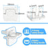 Outlet Covers Baby Proofing Plug - 60 Pack Socket Safety Plug Covers Electrical Outlets Cover Child Proof Protectors for Kids Home Safety 3-Prong ...