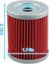 13780-05G10 Air Filter Oil Filter Spark Plug Compatible with Suzuki 1987-2001 Compatible with Ozark 250 2002-2006 Compatible with Quadsport Z250 2...