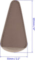 3 Pack PU Leather Scissors Sheath - Scissors Safety Sheath Bag Craft Portable Storage Holder, Apply to Embroidery Scissors (4 Inch, Dark Brown)...