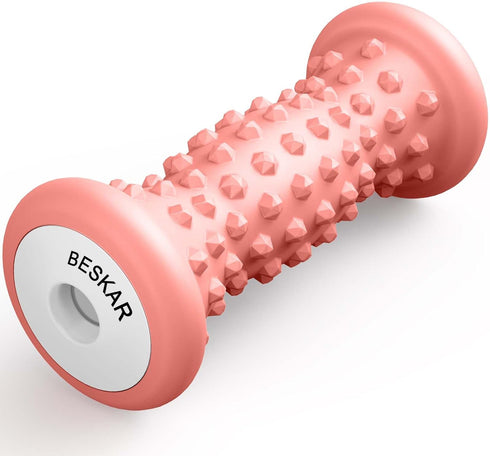 BESKAR Foot Massage Roller for Relief Plantar Fasciitis, Foot Reflexology Tool Pressure Point Massage Roller, Deep Tissue Massage for Relieving Fe...