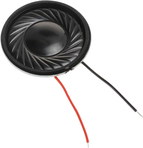 YXQ 2W 8 Ohm Micro Internal Speaker Magnet Loudspeaker 28mm Dia Round Metal Shell Wire DIY Slim PC Laptop(4Pcs)...