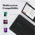Computer Keyboard and Mouse Combo, Ultra Thin Wireless Keyboard with 3 Adjustable DPI Mouse, Bluetooth Keyboard and Mouse Compatible with PC Lapto...