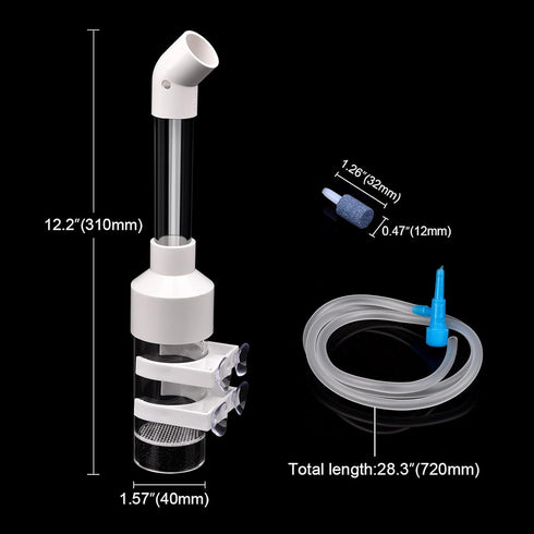 WEAVERBIRD 40mm Fish Hatchery Incubator, Aquarium Cichlids Fish Egg Incubator Tumbler Fish Hatchery Breeding for Fish Tank...