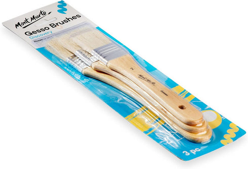 Mont Marte Gesso Brushes Sizes 2.4.6...