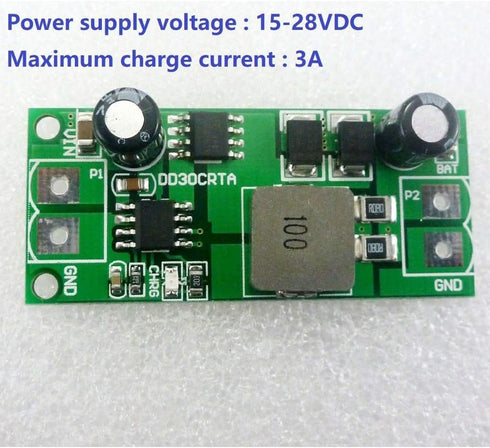 1 Pcs Lead Acid Battery Charger Module 12V 3A 1-1000AH Lead Acid Accumulator Storage Cell Battery Charger Board for Car Solar Motorcycles...