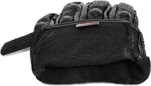 Superbike Full Finger Goat Skin Leather Touch Screen Motorcycle Gloves Men S,M,L,XL,XXL (Perforated, S)...