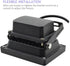 GLW® 10w 12v Ac or Dc Warm White Led Flood Light Waterproof Outdoor Lights 750lm 80w Halogen Bulb Equivalent Black Case...