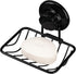 iPEGTOP Super Powerful Vacuum Suction Cup Shower Soap Dish - Strong Rustproof Stainless Steel Soap Saver Sponge Holder for Bathroom & Kitchen Sink...