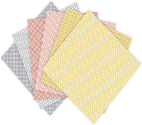 Pink Spring Colors Theme Scrapbook, DIY Album Paper, Hand Account, Greeting Card Making Background Paper Craft Supplies Painting Decoration Travel...