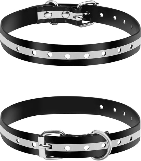 PetJoy Shock Collar Replacement Collar Strap, E Collar Replacement Strap, 8-27 Inches Adjustable Classic Dog Collar Strap for Small Medium Large D...