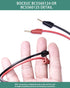 BNC Test Leads, BNC (F) to Stackable Pin Tip Plugs, Test Lead Breakout Cable for Multimeter...