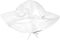 i play. by green sprouts Baby & Toddler Brim Sun Protection Hat | All-day UPF 50+ sun protection for head, neck, & eyes, White, 9-18 Months...